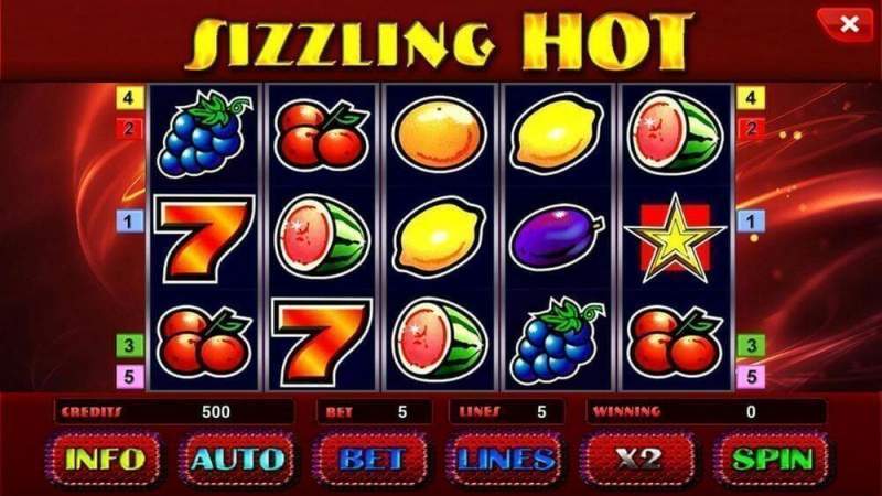 Как играть в азартную ретро игру Sizzling Hot бесплатно